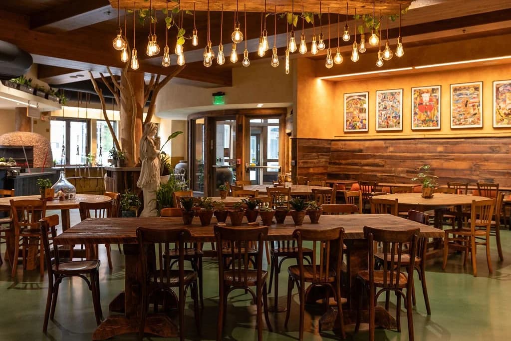 Hearth Food Garden, the farm table