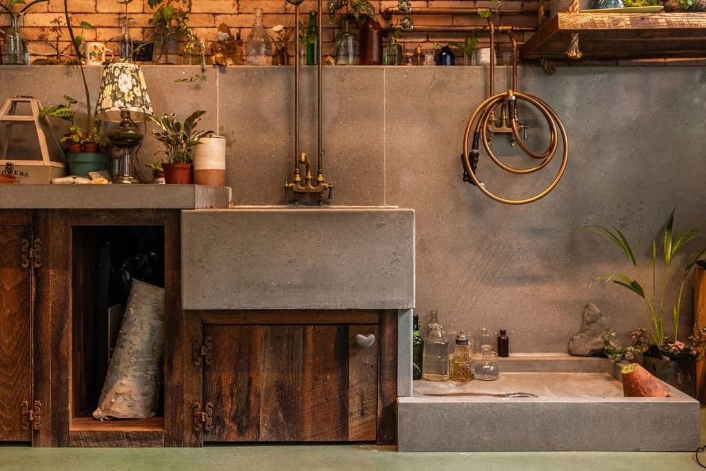 Hearth Food Garden, the Lush Life concrete sinks